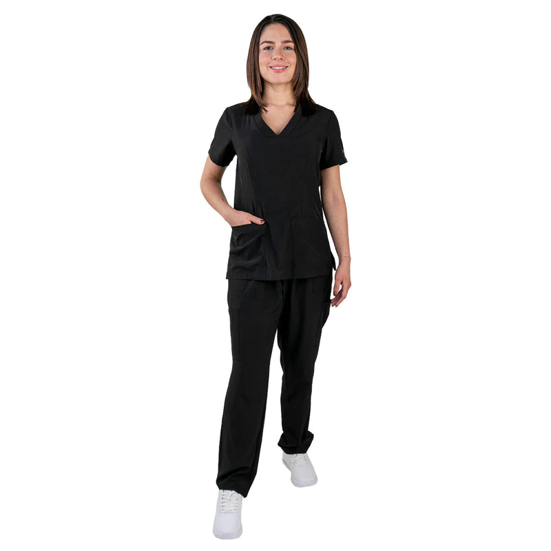 UNIFORME QUIRURGICO NEGRO - MUJER