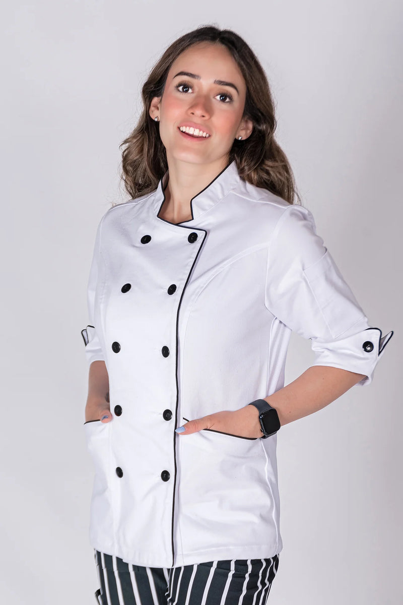 Camisa de chef mujer hotsell