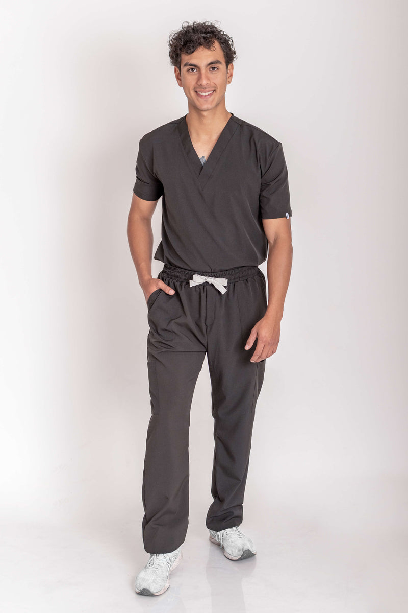 UNIFORME QUIRURGICO NEGRO - HOMBRE