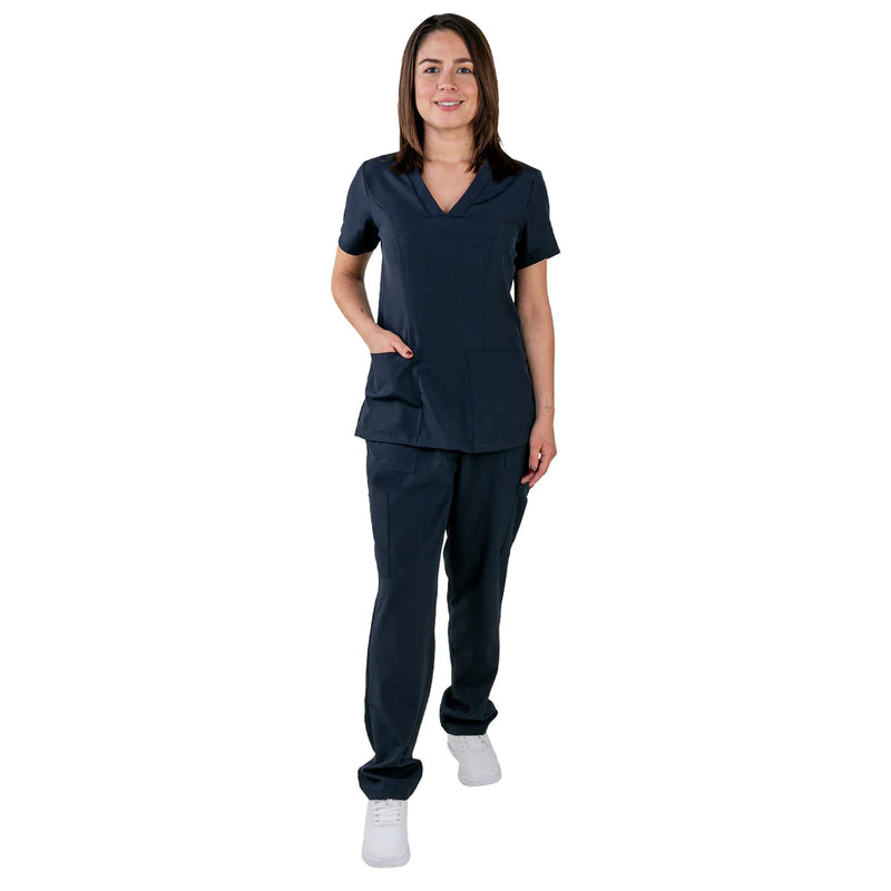 UNIFORME QUIRURGICO AZUL MARINO - MUJER