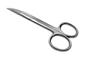AGUDA ROMA TIJERA QUIRÚRGICA CURVA 14CM 7-3-7